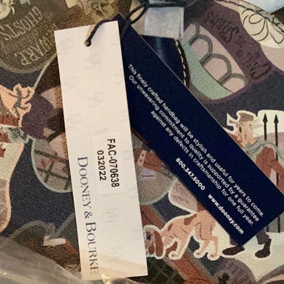 DOONEY & BOURKE DISNEY NWT HAUNTED MANSION SATCHEL BAG - Picture 12 of 15